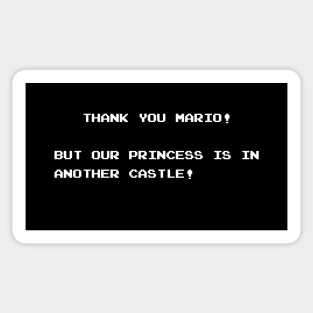 Princess in another castle Sticker